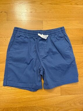 Vineyard Vines Boys Blue Elastic-Waist  Shorts, blue. Size 18 (fits like L)